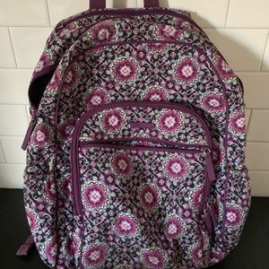 Vera Bradley medallion backpack, book bag